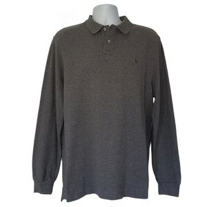 🐎 Polo Ralph Lauren Long Sleeve Polo Shirt Men’s XL Classic Fit Gray